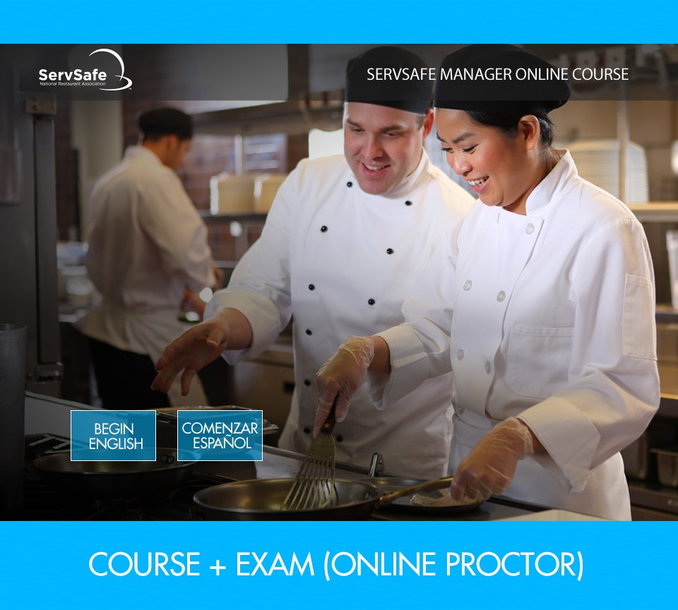 Program Servsafe ServSafe Manager Online Course & Exam (Online Proc)
